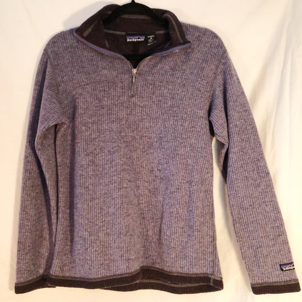 Patagonia quarter zip sweater
